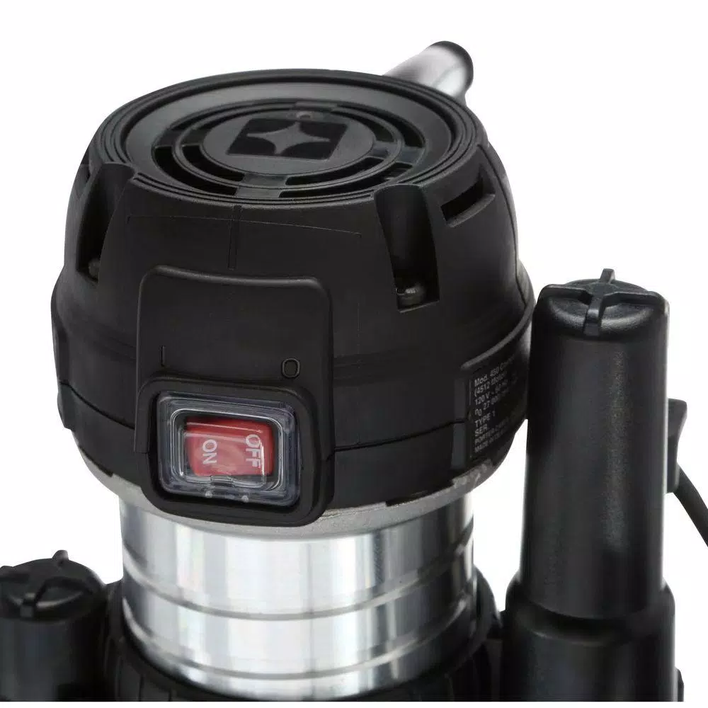 Porter-Cable 1-1/4 HP Compact Router with Plunge Base and Dust Bag