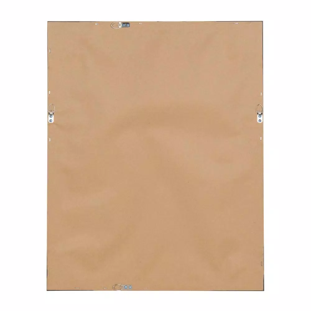 DesignOvation Macon Framed Linen Fabric Pinboard Memo Board - 23 x 29 in.