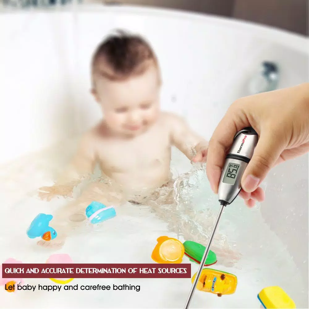 ThermoPro TP02S Digital Instant Read Meat Thermometer for BBQ, Grill, and Kitchen