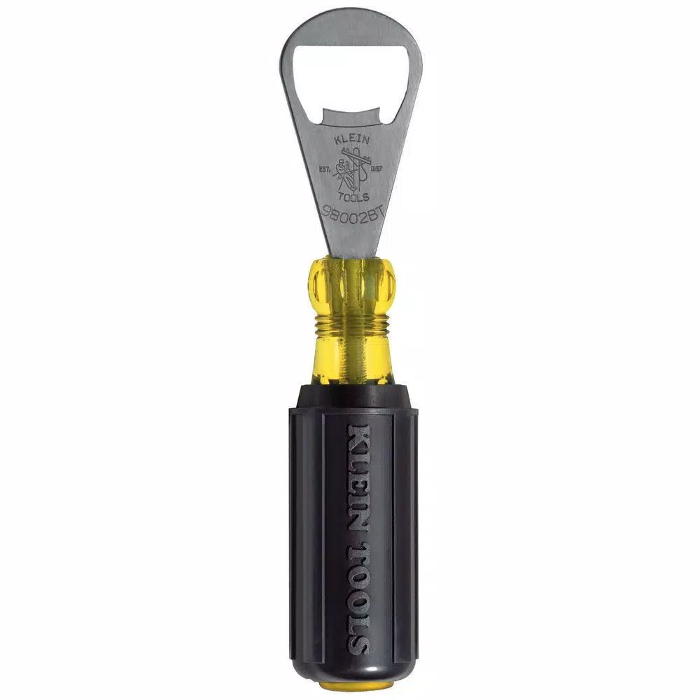 Klein Tools Stainless-Steel Beverage Tool with Cushion-Grip Handle