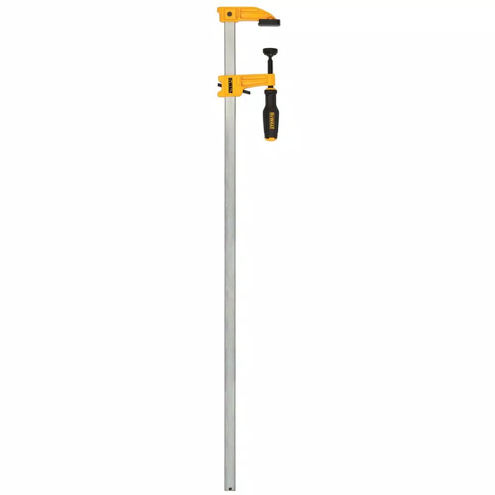 DEWALT 36 in. Medium Duty Bar Clamp, 600 lb. Clamping Force, 2.5 in. Throat Depth