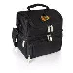 Picnic Time Pranzo Chicago Blackhawks Black Insulated Lunch Bag and Picnic Tote thumbnail 1