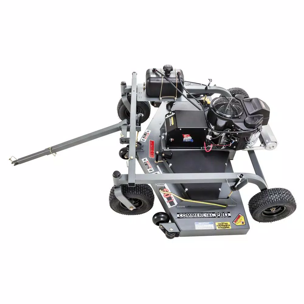 Swisher Commercial Pro 60 in. 14.5-HP Kawasaki Electric Start Finish-Cut Trail Mower