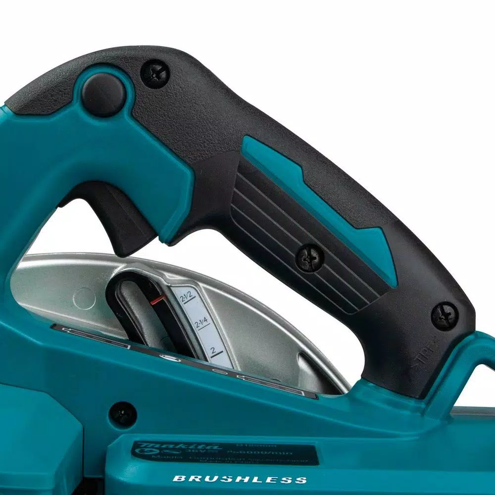 Makita 18V X2 LXT Brushless 7-1/4" Cordless Circular Saw Guide Rail Compatible Base (Tool-Only)