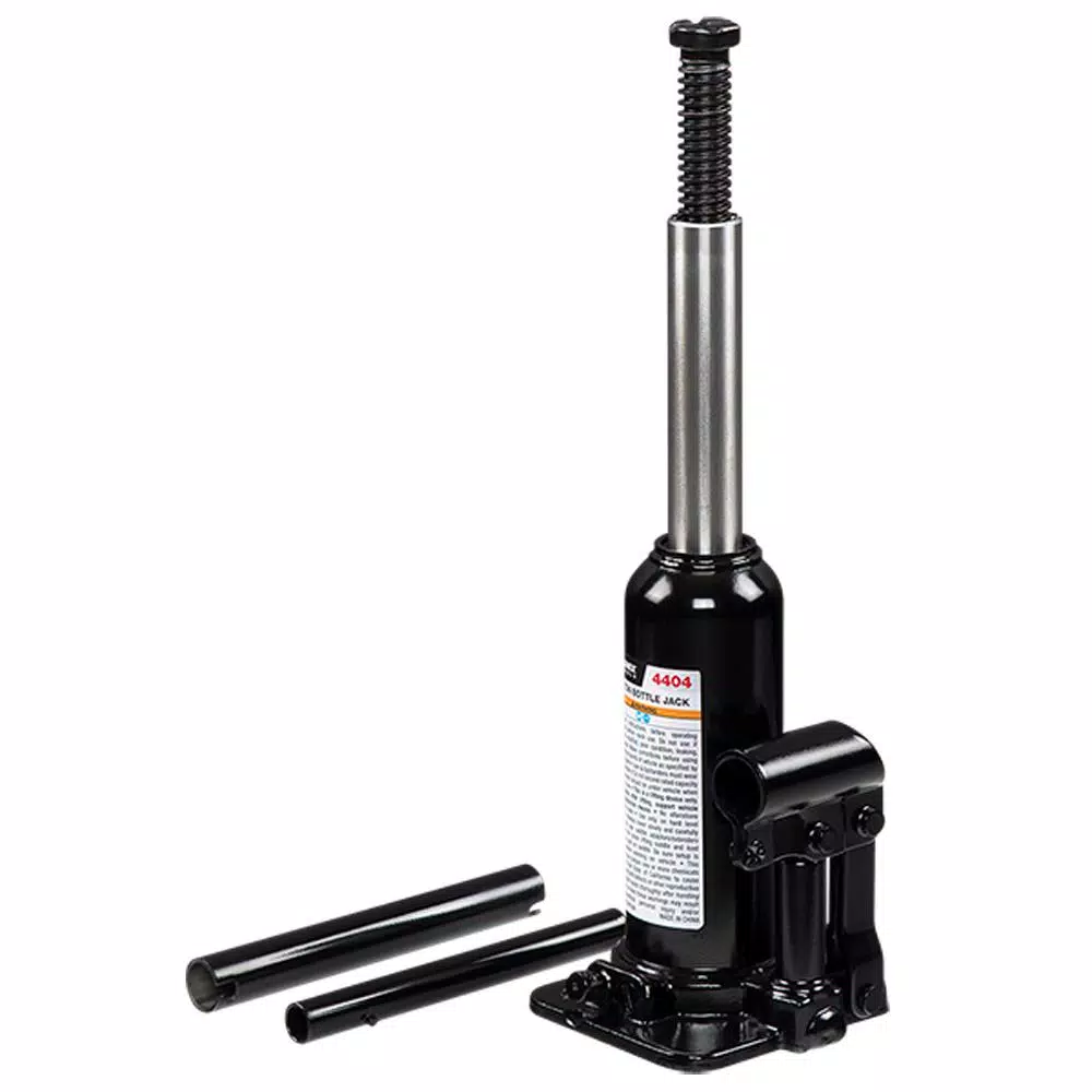 Sunex Tools 4-Ton Mechanical Bottle Jack, 8000 lb Capacity Steel Lifting Jack