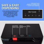 Igloo Bottom Loading Water Dispenser with Hot, Cold, and Room Temperature Functions - Black thumbnail 3