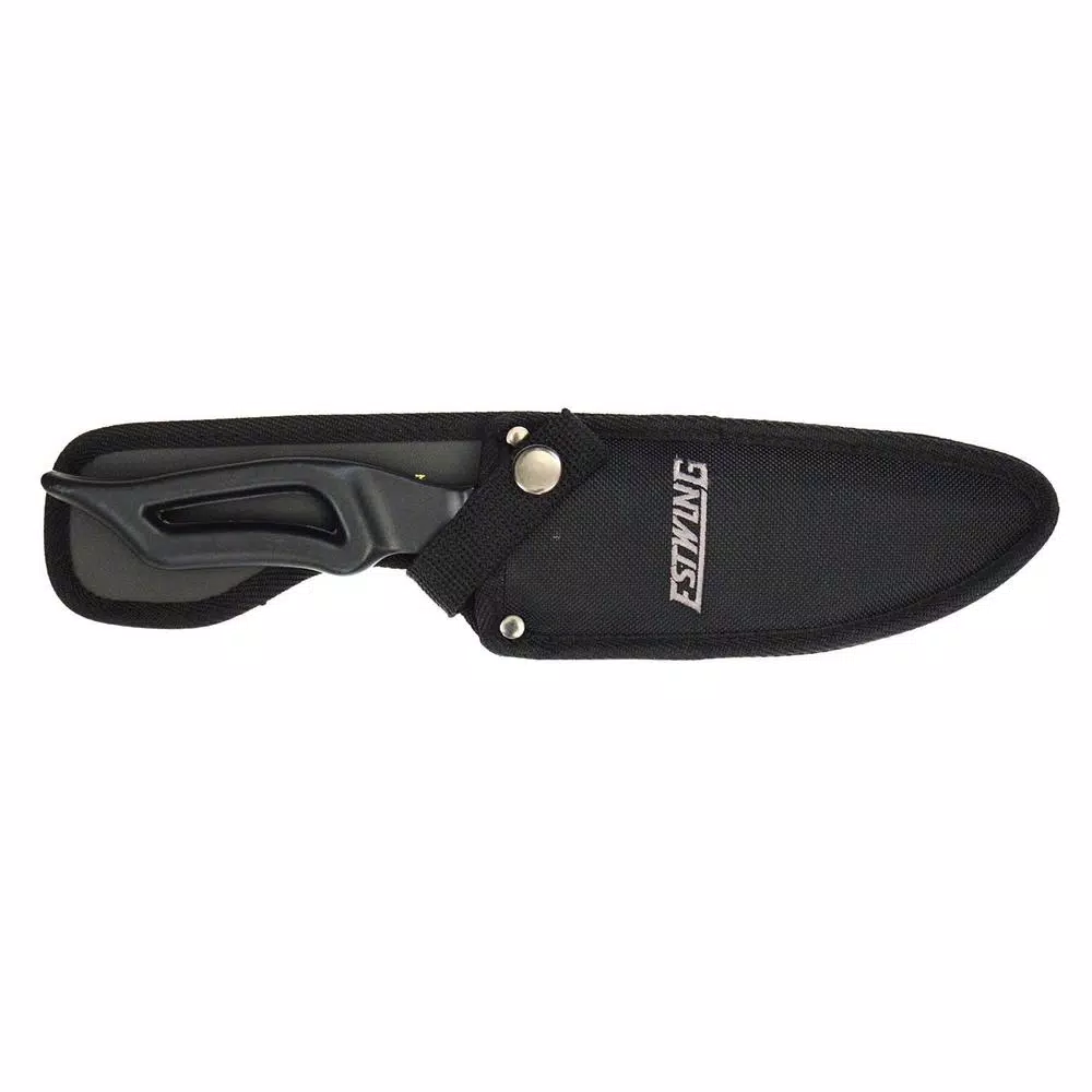 Estwing 6 in. Bowie Fixed Blade Knife with Nylon Sheath