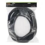 CURT 3/8" Convoluted Slit Loom Tubing, 25ft Black Wire Conduit thumbnail 3