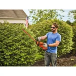 BLACK+DECKER 40V Lithium-Ion Cordless Hedge Trimmer with 22 in. Dual-Action Blade, Battery and Charger Included thumbnail 2