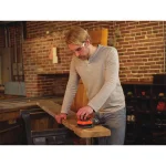 BLACK+DECKER BDEQS300 1/4 Sheet Orbital Sander, 2 Amp, Corded thumbnail 4