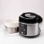 Aroma 12-Cup Smart Carb Rice Cooker and Multicooker, Stainless Steel thumbnail 3