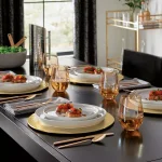 Home Decorators Collection Brenner 40-Piece Copper Finish 18/0 Stainless Steel Flatware Set, Service for 8 thumbnail 6