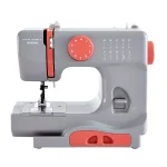 Janome Compact 10-Stitch Sewing Machine - Portable Graceful Grey thumbnail 1