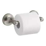 KOHLER Willamette Double Post Toilet Paper Holder, Vibrant Brushed Nickel thumbnail 2