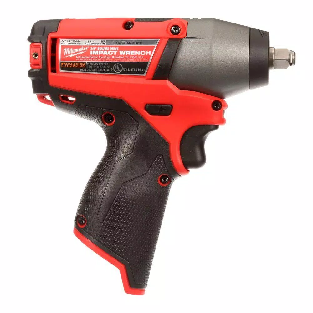 Milwaukee M12 FUEL 12V Brushless 3/8 in. Cordless Impact Wrench (Tool-Only)