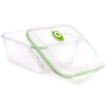 Ozeri INSTAVAC Green Earth 8-Piece Food Storage Container Set with Vacuum Seal and Locking Lids thumbnail 5