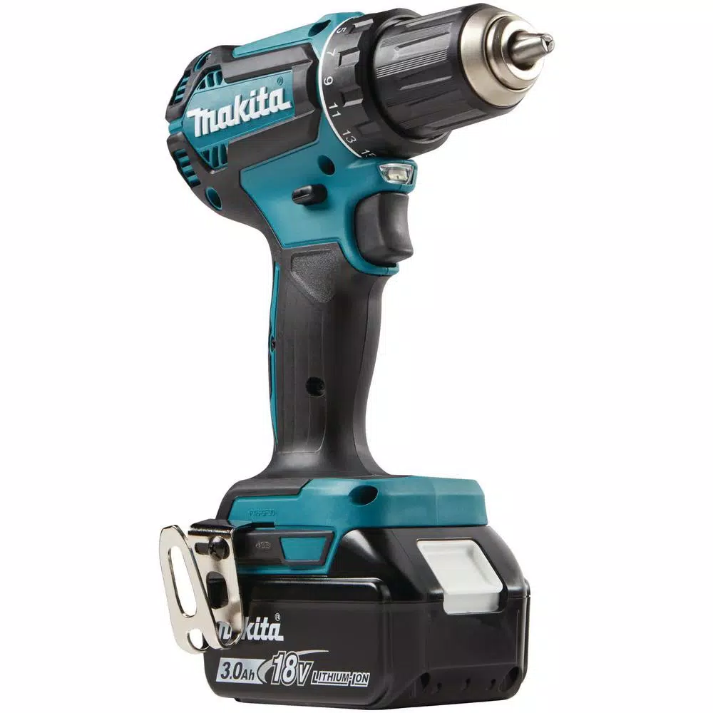 Makita 18V LXT Brushless Cordless 1/2 in. Driver-Drill Kit with 3.0Ah Battery and Charger