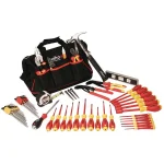 Wiha 59-Piece Insulated Master Electrician's Hand Tool Set, VDE Certified thumbnail 1