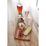 Ironwood Handcrafted Acacia Wood Rectangular Charcuterie Paddle Board thumbnail 3