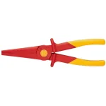 KNIPEX 8-3/4 in. 1,000V Insulated Flat Nose Pliers, Fiberglass Reinforced thumbnail 1