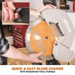 Evolution Power Tools 15 Amp 14 in. Multi-Material Chop Saw with Japanese TCT Blade thumbnail 13