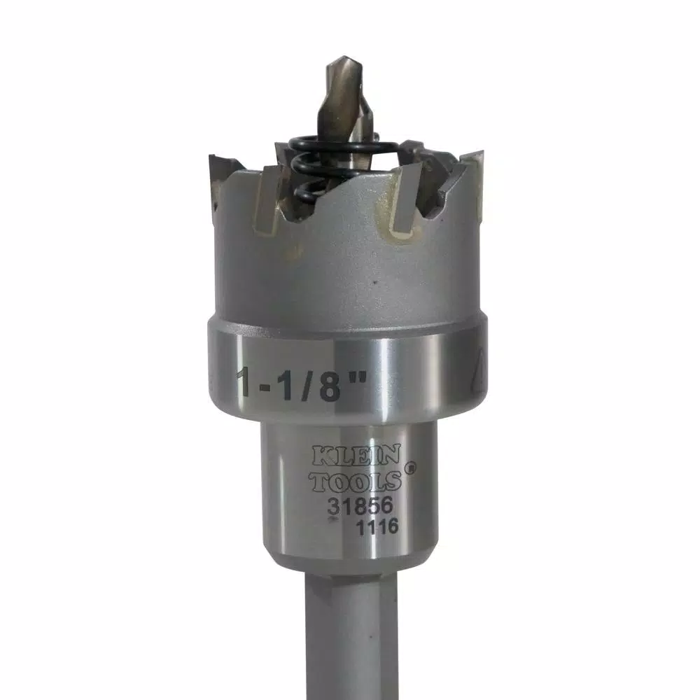 Klein Tools 1-1/8 in. Carbide Hole Cutter with Arbor