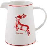 Molly Hatch 7 in. Reindeer Ceramic Pitcher, 56 oz. thumbnail 1