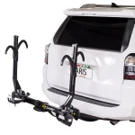 SARIS Superclamp 2-Bike Tray Hitch Bike Rack, 70 lbs Capacity, Black thumbnail 2