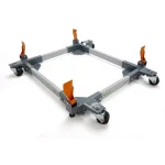 BORA PORTAMATE PM-3550 Heavy Duty Steel All-Swivel Universal Mobile Base, 1500 lb. Capacity thumbnail 4
