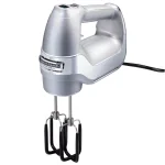Hamilton Beach Professional 7-Speed Electric Hand Mixer with SoftScrape Beaters and Storage Case, Silver thumbnail 1