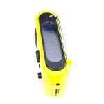 Mayday The Element Dynamo Powered Solar Emergency Radio and Flashlight with NOAA Weather Alert, Yellow thumbnail 4