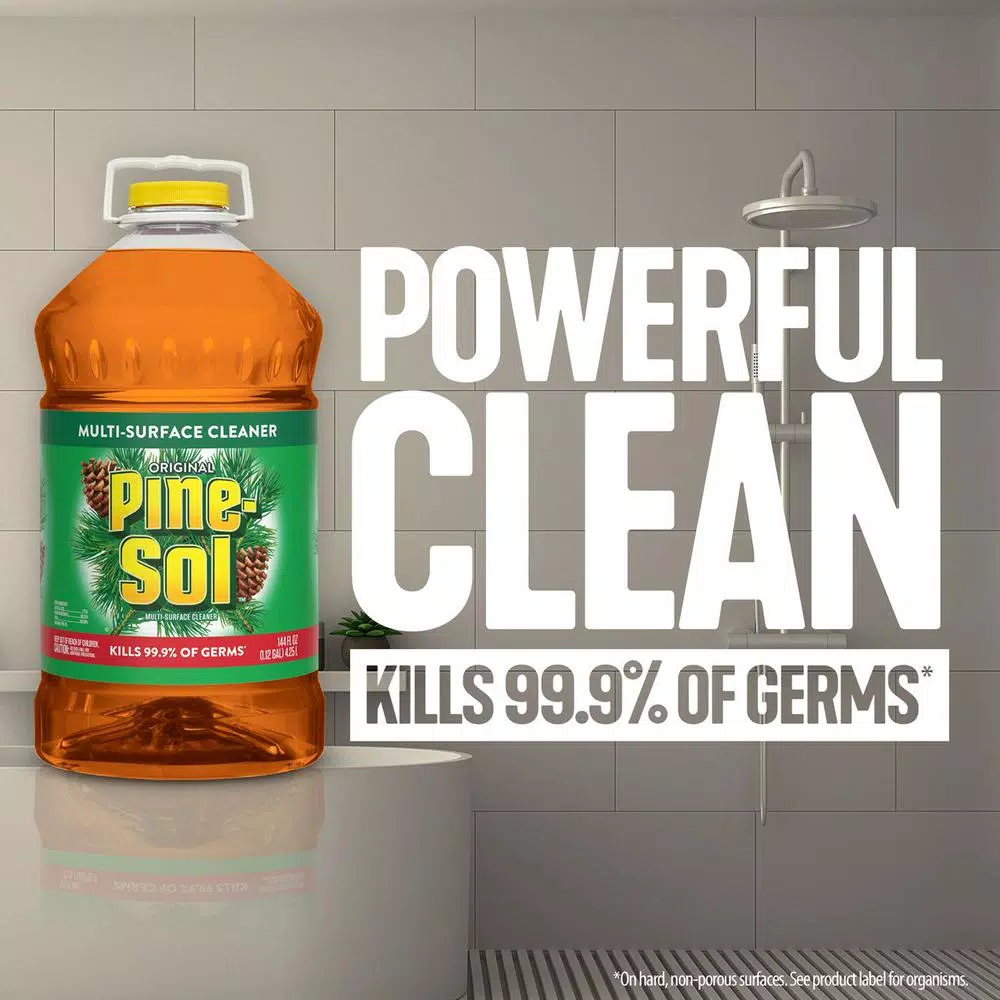 Pine-Sol Original Pine All Purpose Multi-Surface Cleaner Concentrate, 144 oz. (2-Pack)