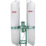 Grizzly Industrial 5 HP Industrial Dust Collector with 15 in. Impeller and 4 Connection Ports thumbnail 1