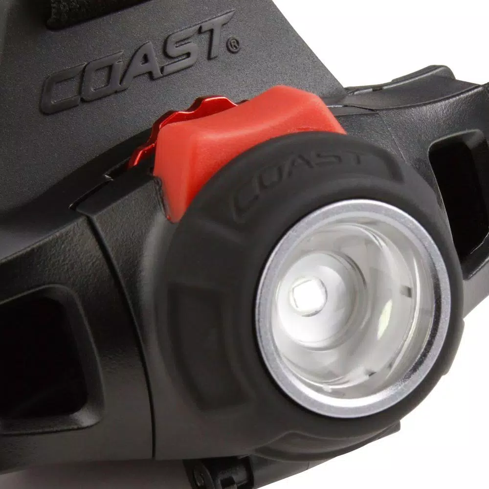 Coast HL27 330 Lumen LED Headlamp with Twist Focus and Variable Light Control