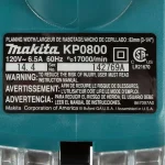 Makita 3-1/4 in. Corded Planer Kit with Blade Set and Hard Case, 6.5 Amp thumbnail 12