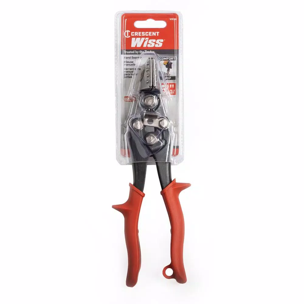 Wiss Crescent Wiss 3-1/4 in. Straight Handle Hand Seamer