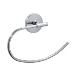 Dyconn Monterey Series Brushed Nickel Towel Ring - Zinc Alloy Hand Towel Holder thumbnail 4