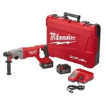 Milwaukee M18 FUEL 1 in. SDS-Plus Rotary Hammer Kit with Two 5.0 Ah Batteries and Charger thumbnail 1