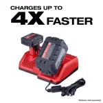Milwaukee M12 and M18 Lithium-Ion Multi-Voltage Super Charger thumbnail 2