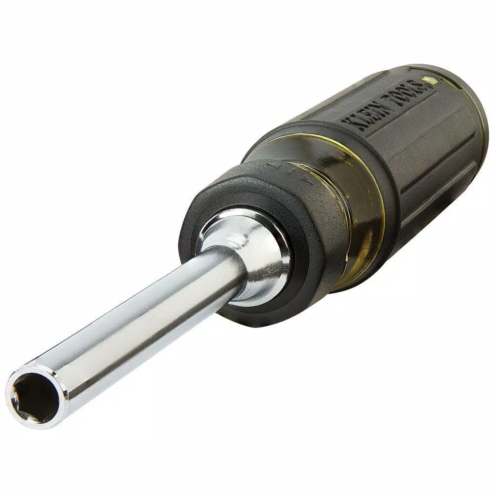 Klein Tools 15-in-1 Multi-Bit Ratcheting Screwdriver with Cushion-Grip Handle