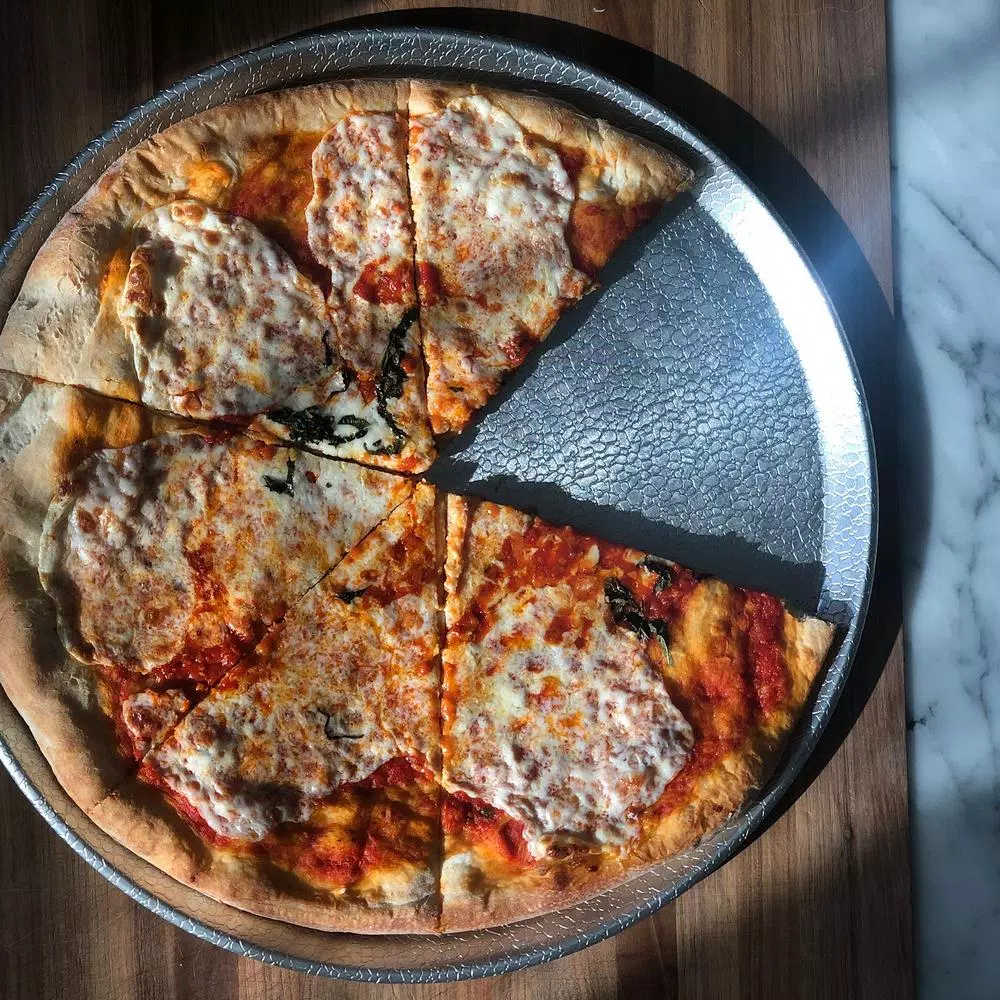 Doughmakers 15 in. Professional Aluminum Pizza Pan with Patented Pebble Pattern