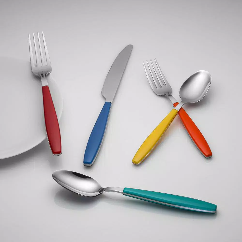 Fiesta Jamboree 20-Piece Multicolor Flatware Set, Service for 4