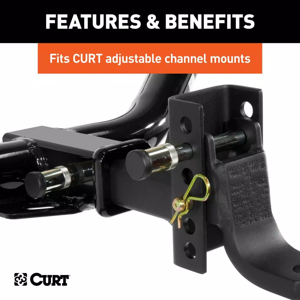 CURT Channel Mount Lock Set, 5/8" Diameter, Keyed Alike