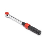Crescent 3/8 in. Micrometer Torque Wrench, 50-250 in-lbs / 6-30 Nm, Reversible 45-Tooth Ratchet thumbnail 1