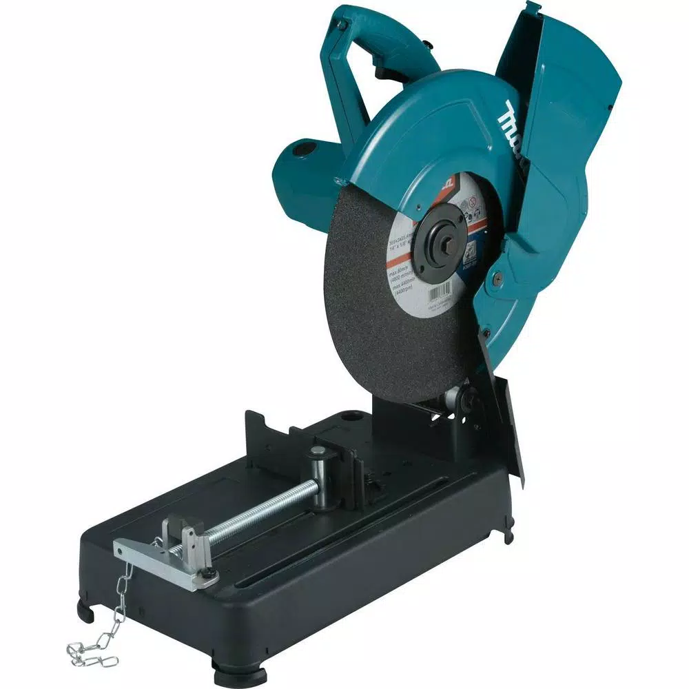 Makita 14 in. Cut-Off Saw, 15 Amp, 3800 rpm, LW1401 Metal Cutting Chop Saw