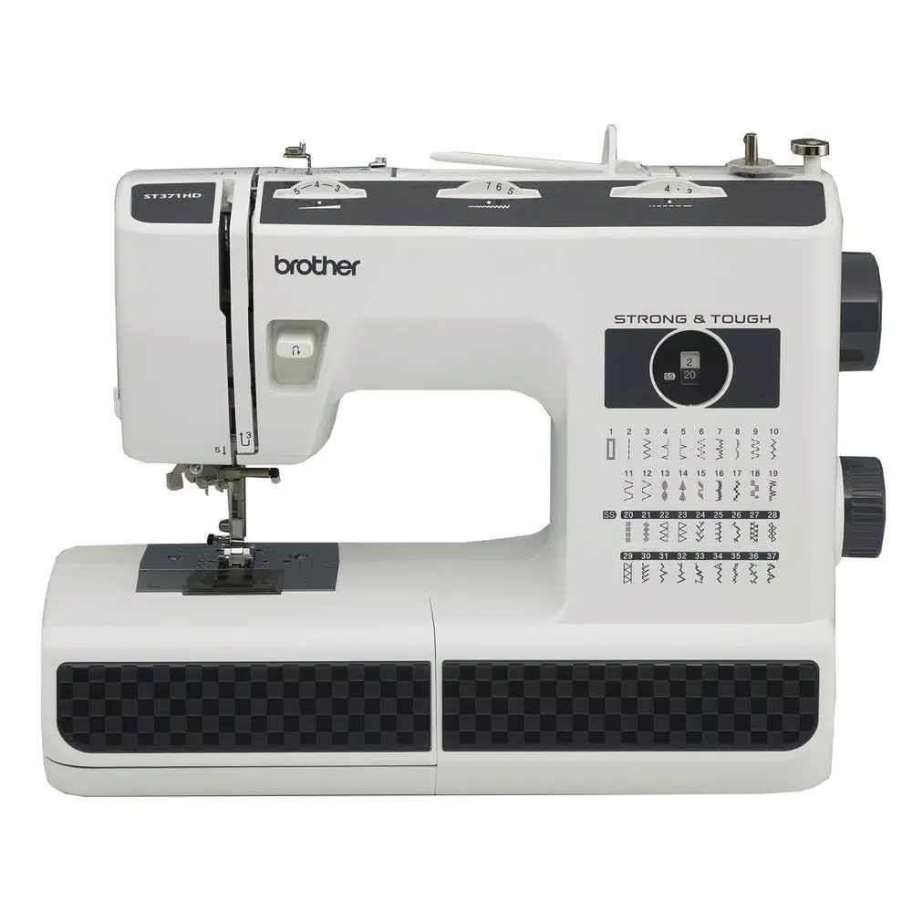 Brother ST371HD 37-Stitch Sewing Machine with 6 Presser Feet and Drop Feed Feature
