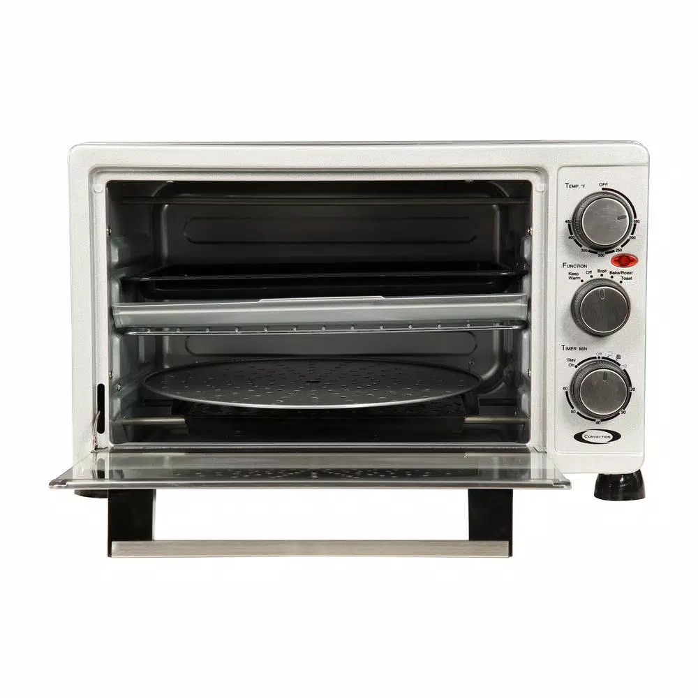 Rosewill RHTO-17001 1500W Stainless Steel 6-Slice Toaster Oven with Convection and Broiler