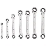 Klein Tools 7-Piece Ratcheting Box Wrench Set, SAE, Carbon Steel thumbnail 3