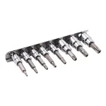 Steelman 8-Piece Tamper-Resistant Star Bit Socket Set, 1/4 in. and 3/8 in. Drive thumbnail 3