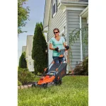 BLACK+DECKER 15 in. 10 Amp Corded Electric Walk Behind Lawn Mower with Pivot Control Handle thumbnail 11
